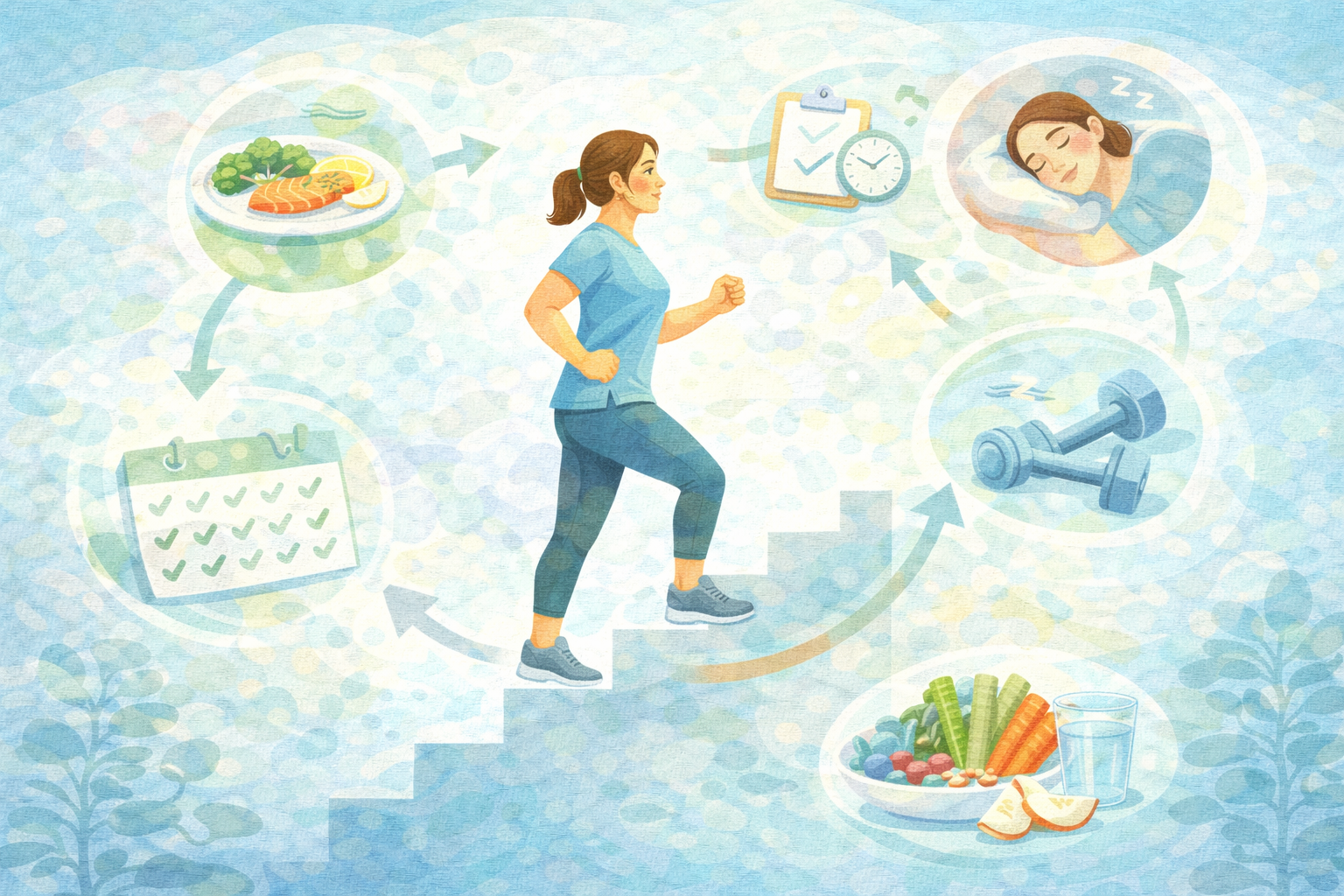 Mit gesunden Routinen zum Wohlfühlkörper (17.06.2026 - Swantje Miegel von happea-me.de)