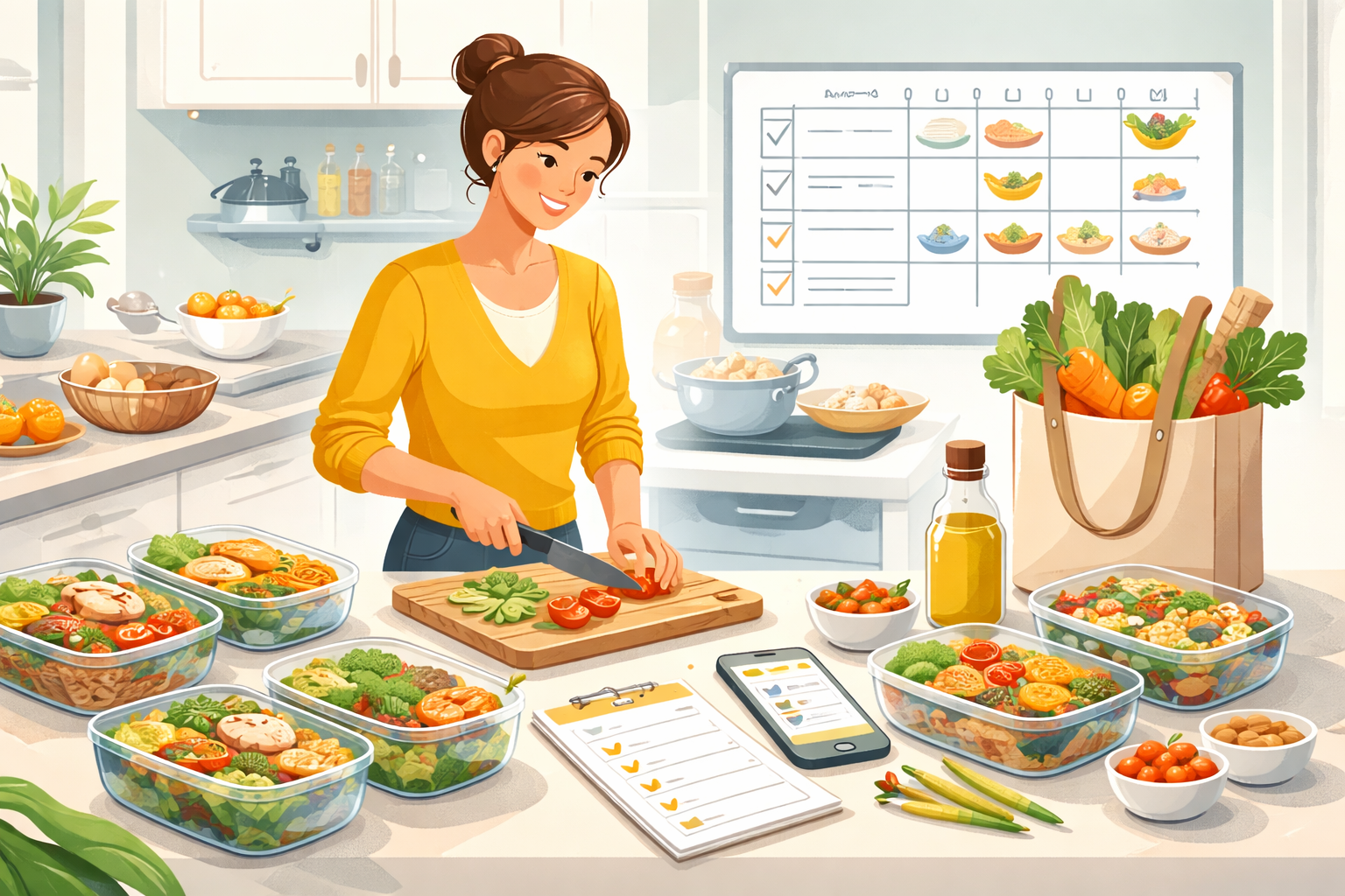 Meal Prep ohne Stress – Zeit, Geld & Kalorien sparen (11.03.2026 - Swantje Miegel von happea-me.de)