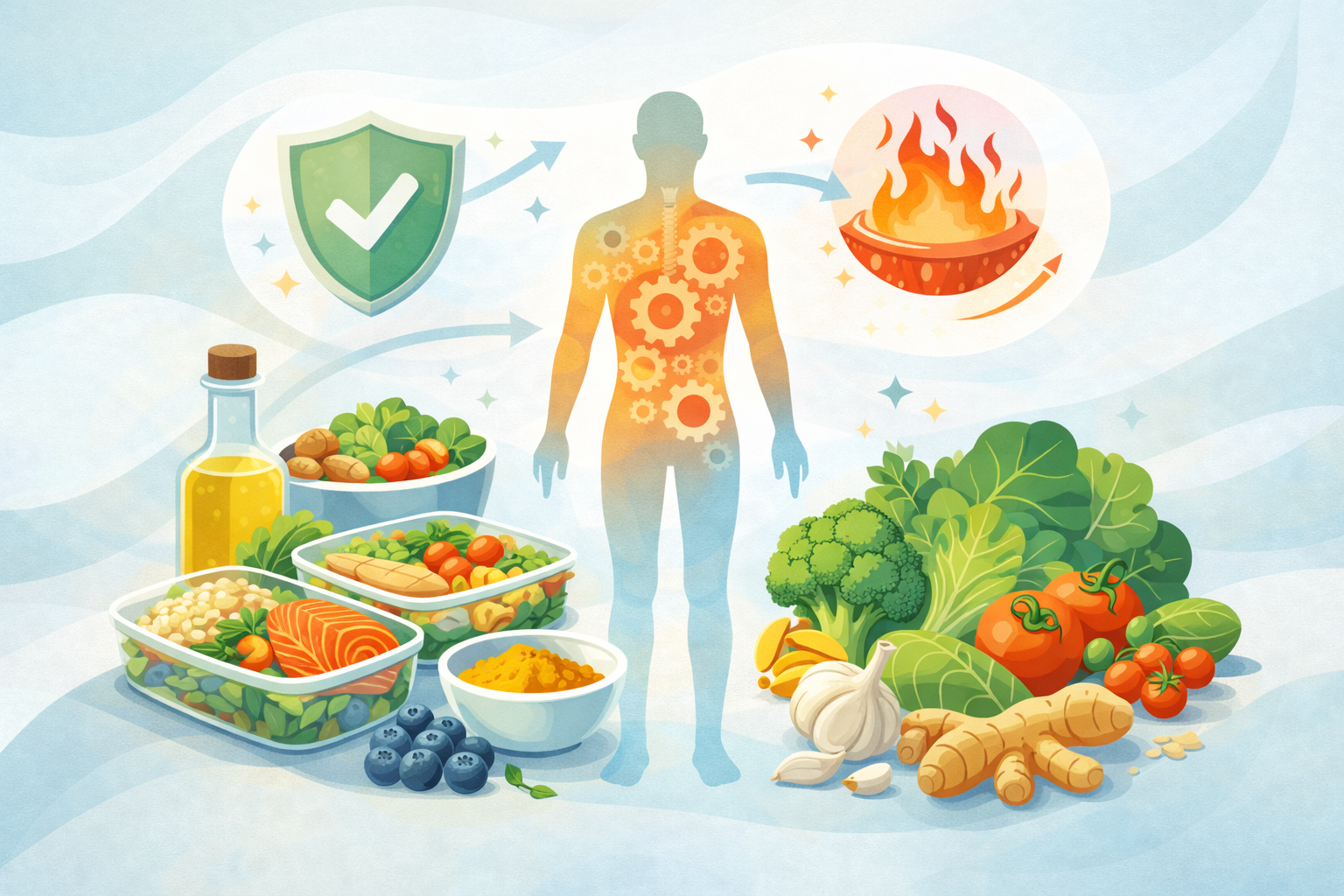 Entzündungshemmend essen und den Körper gezielt unterstützen (15.04.2026 - Swantje Miegel von happea-me.de)