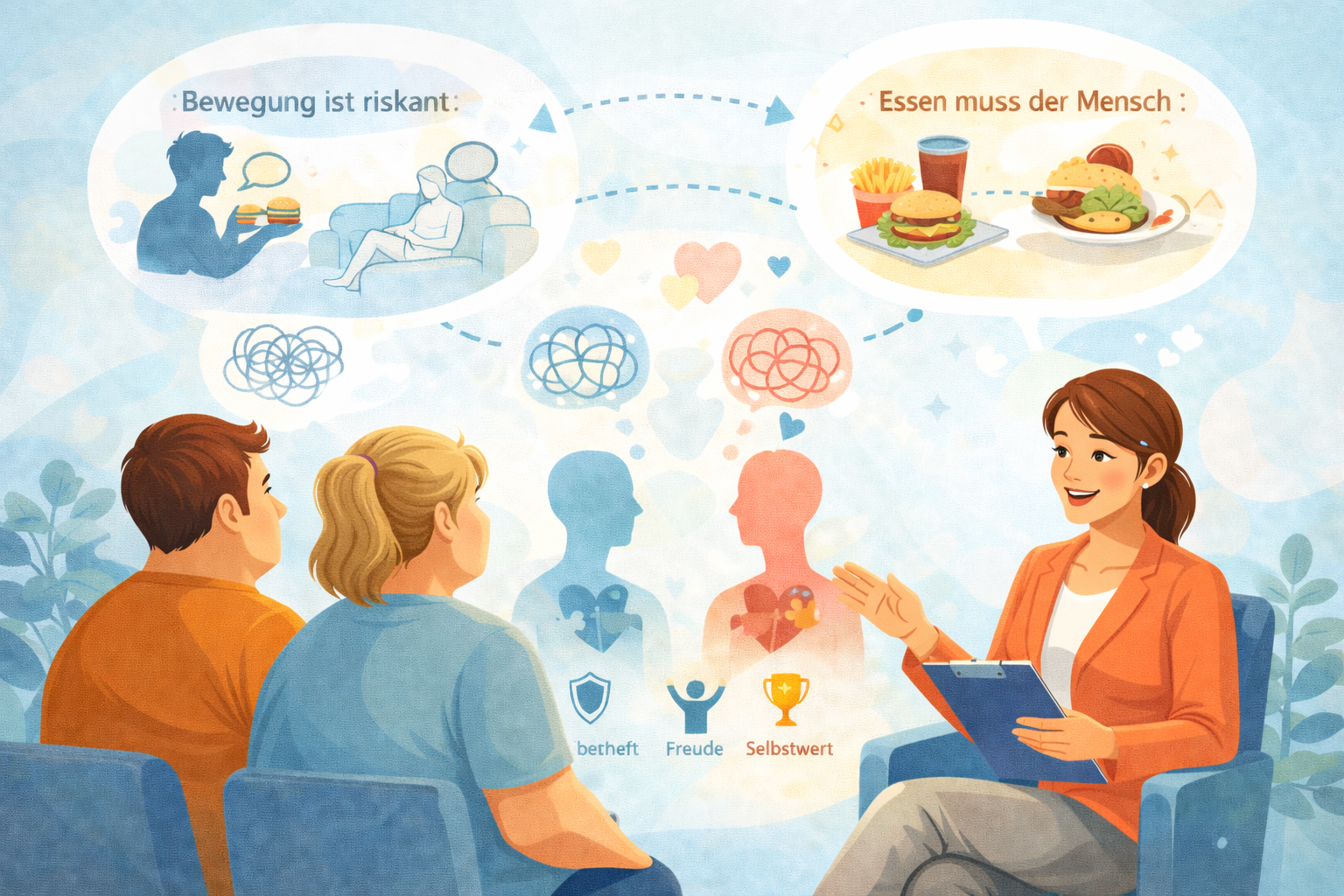 „Bewegung ist riskant, aber essen muss der Mensch“ - welche Überzeugungen unser (Ess-)Verhalten beeinflussen - (30.04.2026 - Dr. Marie Eichhorn)