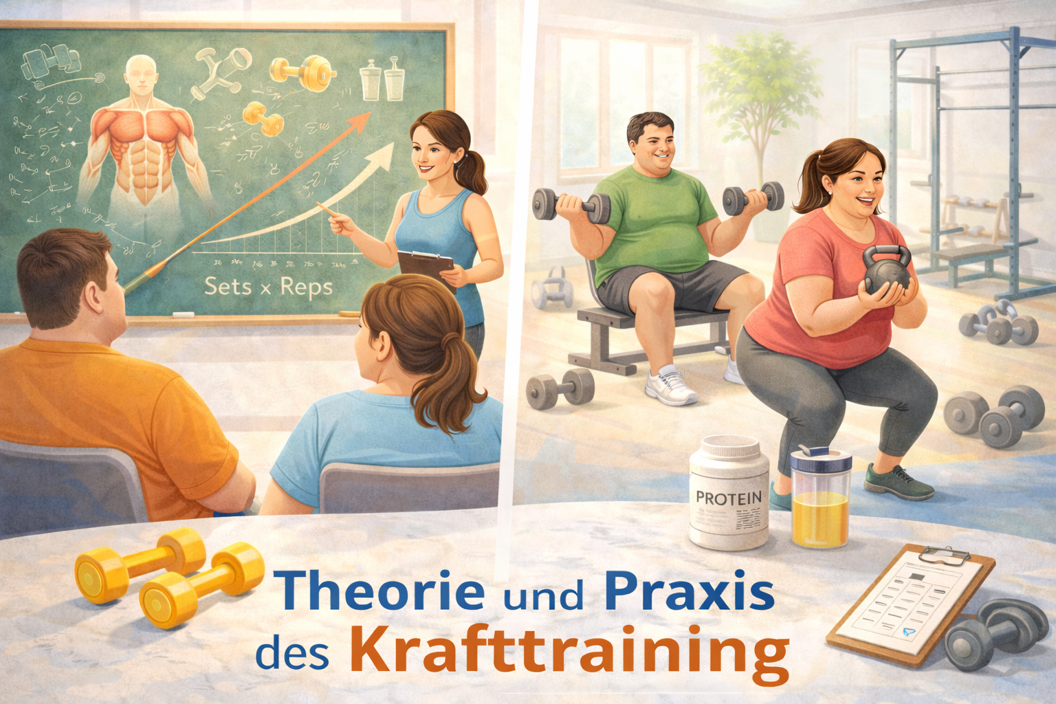 Stark werden - Theorie und Praxis des Krafttraining (25.3.2026 - Maximiliane Thiel von VitaminGym) *exklusiv im All-in-Paket*