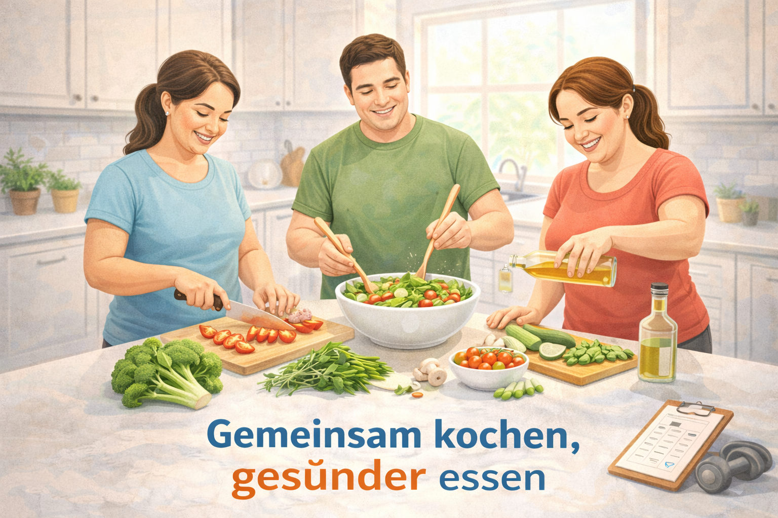 Gemeinsam kochen – gesünder essen (01.04.2026 - Maximiliane Thiel von VitaminGym) *exklusiv im All-In-Paket*